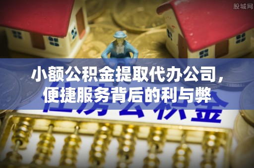 嘉兴小额公积金提取代办公司，便捷服务背后的利与弊