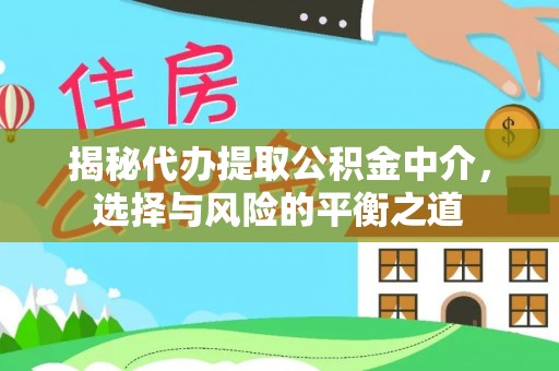 嘉兴揭秘代办提取公积金中介，选择与风险的平衡之道