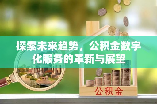 嘉兴探索未来趋势，公积金数字化服务的革新与展望