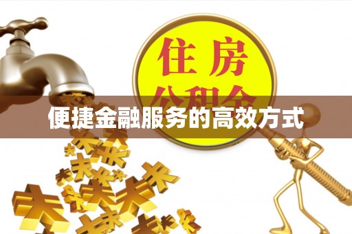 嘉兴便捷金融服务的高效方式