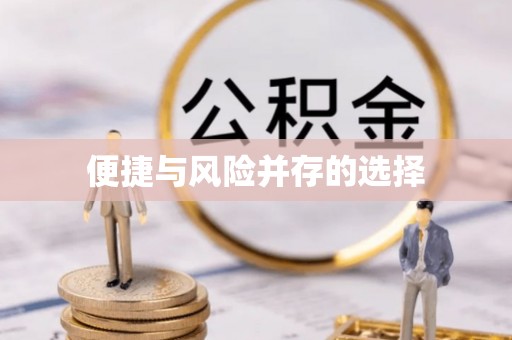 嘉兴便捷与风险并存的选择